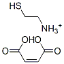 (2-mercaptoethyl)ammonium hydrogen maleate
