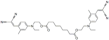 bis[2-[[4-(2,2-dicyanovinyl)-3-methylphenyl]ethylamino]ethyl] azelate