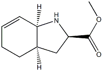 1H-Indole-2-carboxylicacid,2,3,3a,4,5,7a-hexahydro-,methylester,(2-alpha-,3a-bta-,7a-bta-)-(9CI)