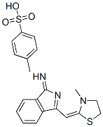 3-[(3-methylthiazolidin-2-ylidene)methyl]-1H-isoindol-1-imine mono(toluene-4-sulphonate)