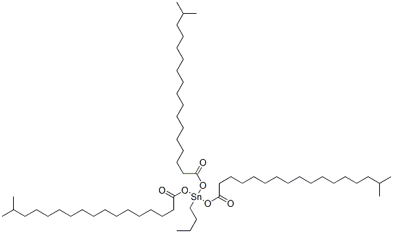 butyltris[(1-oxoisooctadecyl)oxy]stannane