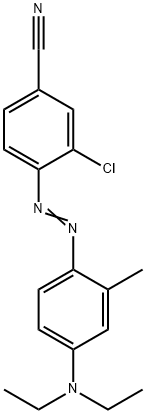 3-chloro-4-[[4-(diethylamino)-o-tolyl]azo]benzonitrile