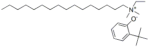 ethylhexadecyldimethylammonium 2-tert-butylphenolate