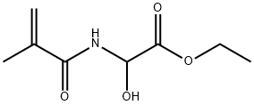 ethyl hydroxy[(2-methyl-1-oxoallyl)amino]acetate