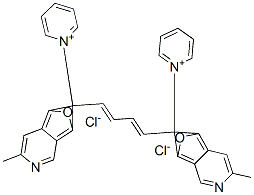 1,1'-[1,3-butadiene-1,4-diylbis[(5-methyl-2,6-benzoxazolediyl)methylene]]dipyridinium dichloride