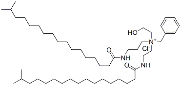 benzyl(2-hydroxyethyl)[2-[(1-oxoisooctadecyl)amino]ethyl][3-[(1-oxoisooctadecyl)amino]propyl]ammonium chloride