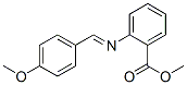methyl 2-[[(4-methoxyphenyl)methylene]amino]benzoate