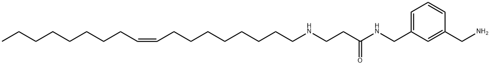 (Z)-N-[[3-(aminomethyl)phenyl]methyl]-3-(9-octadecenylamino)propionamide