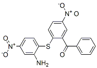 [2-[(2-amino-4-nitrophenyl)thio]-5-nitrophenyl] phenyl ketone