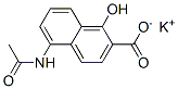 potassium 5-(acetylamino)-1-hydroxy-2-naphthoate