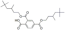 bis(3,5,5-trimethylhexyl) hydrogen benzene-1,2,4-tricarboxylate