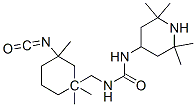 3-[[N'-(2,2,6,6-tetramethyl-4-piperidyl)ureido]methyl]-1,3,3-trimethylcyclohexyl isocyanate