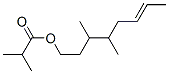 3,4-dimethyloct-6-enyl isobutyrate