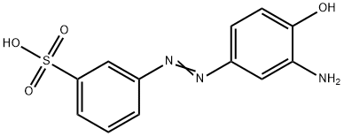 m-[(3-amino-4-hydroxyphenyl)azo]benzenesulphonic acid