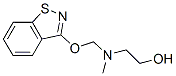 2-[[(1,2-benzisothiazol-3-yloxy)methyl]methylamino]ethanol