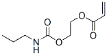 2-[[(propylamino)carbonyl]oxy]ethyl acrylate