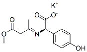 potassium (R)-(4-hydroxyphenyl)[(3-methoxy-1-methyl-3-oxopropylidene)amino]acetate