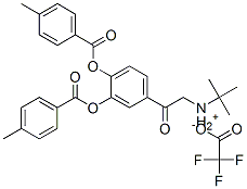 (tert-butyl)[beta-oxo-3,4-bis(p-toluoyloxy)phenethyl]ammonium trifluoroacetate