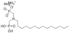 diammonium dihydrogen [(tetradecylimino)bis(methylene)]diphosphonate