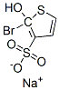 sodium 2-bromo-alpha-hydroxythiophene-3-sulphonate
