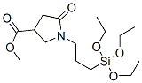 methyl 5-oxo-1-[3-(triethoxysilyl)propyl]pyrrolidine-3-carboxylate