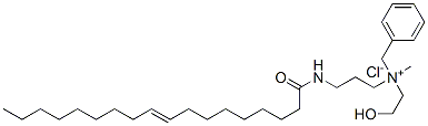 benzyl(2-hydroxyethyl)methyl[3-[(1-oxooctadec-9-enyl)amino]propyl]ammonium chloride