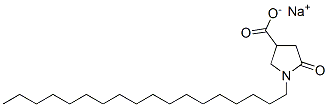 sodium 1-octadecyl-5-oxopyrrolidine-3-carboxylate