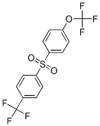 1-[[4-(trifluoromethoxy)phenyl]sulphonyl]-4-(trifluoromethyl)benzene