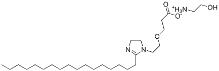 (2-hydroxyethyl)ammonium 3-[2-(2-heptadecyl-4,5-dihydro-1H-imidazol-1-yl)ethoxy]propionate