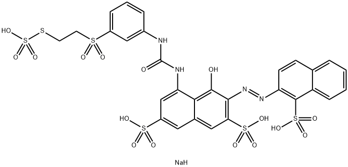 tetrasodium 4-hydroxy-3-[(1-sulphonato-2-naphthyl)azo]-5-[[[[3-[[2-(sulphonatothio)ethyl]sulphonyl]phenyl]amino]carbonyl]amino]naphthalene-2,7-disulphonate