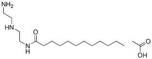 N-[2-[(2-aminoethyl)amino]ethyl]dodecanamide monoacetate
