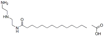 N-[2-[(2-aminoethyl)amino]ethyl]myristamide monoacetate