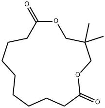 3,3-dimethyl-1,5-dioxacyclopentadecane-6,15-dione