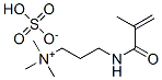 trimethyl[3-[(2-methyl-1-oxoallyl)amino]propyl]ammonium hydrogen sulphate