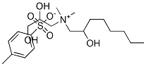 (2,3-dihydroxypropyl)(2-hydroxyoctyl)dimethylammonium toluene-p-sulphonate
