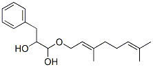 1-[(3,7-dimethyl-2,6-octadienyl)oxy]-3-phenylpropane-1,2-diol