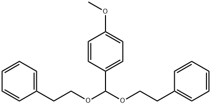 1-[bis(2-phenylethoxy)methyl]-4-methoxybenzene