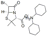 dicyclohexylammonium [2S-(2alpha,5alpha,6alpha)]-6-bromo-3,3-dimethyl-7-oxo-4-thia-1-azabicyclo[3.2.0]heptane-2-carboxylate