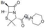 morpholinium [2S-(2alpha,5alpha,6beta)]-6-bromo-3,3-dimethyl-7-oxo-4-thia-1-azabicyclo[3.2.0]heptane-2-carboxylate