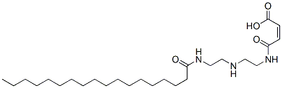 4-oxo-4-[[2-[[2-[(1-oxooctadecyl)amino]ethyl]amino]ethyl]amino]isocrotonic acid