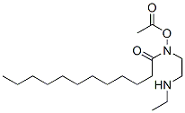 N-[2-[(2-hydroxyethyl)amino]ethyl]dodecanamide monoacetate