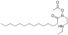 N-[2-[(2-hydroxyethyl)amino]ethyl]myristamide monoacetate