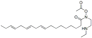 N-[2-[(2-hydroxyethyl)amino]ethyl]octadeca-9,12,15-trienamide monoacetate