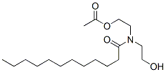 N,N-bis(2-hydroxyethyl)dodecanamide monoacetate