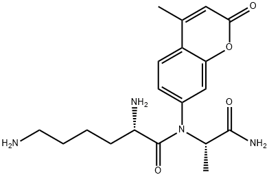 7-lysylalanyl-4-methylcoumarinamide
