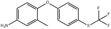 3-METHYL-4-[4-[(TRIFLUOROMETHYL)THIO]PHENOXY]BENZENAMINE