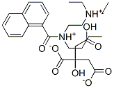 (butyl)[2-(diethylammonio)ethyl](1-naphthoyl)ammonium hydrogen citrate