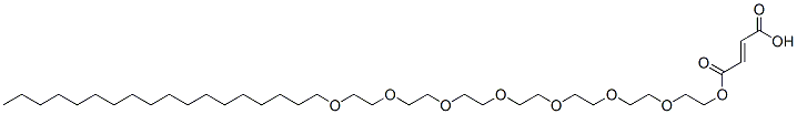 (3,6,9,12,15,18,21-heptoxanonatriacontyl) hydrogen but-2-ene-1,4-dioate