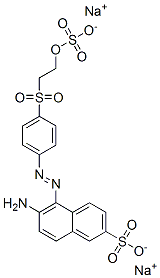 6-amino-5-[[4-[[2-(sulphooxy)ethyl]sulphonyl]phenyl]azo]naphthalene-2-sulphonic acid, sodium salt