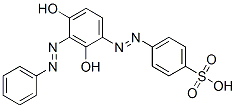 4-[[2,4-dihydroxy-3-(phenylazo)phenyl]azo]benzenesulphonic acid
